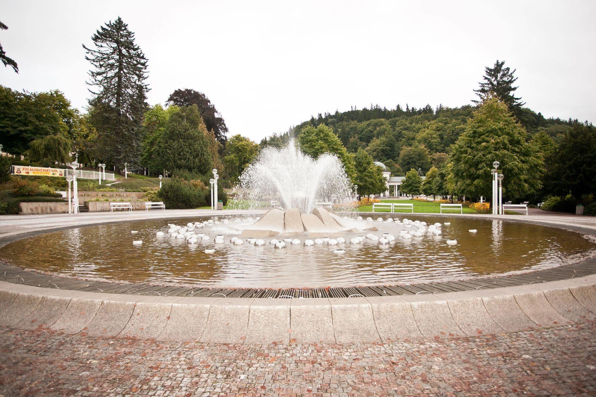 Belvedere Wellness Hotel Mariánské Lázně Dış mekan fotoğraf